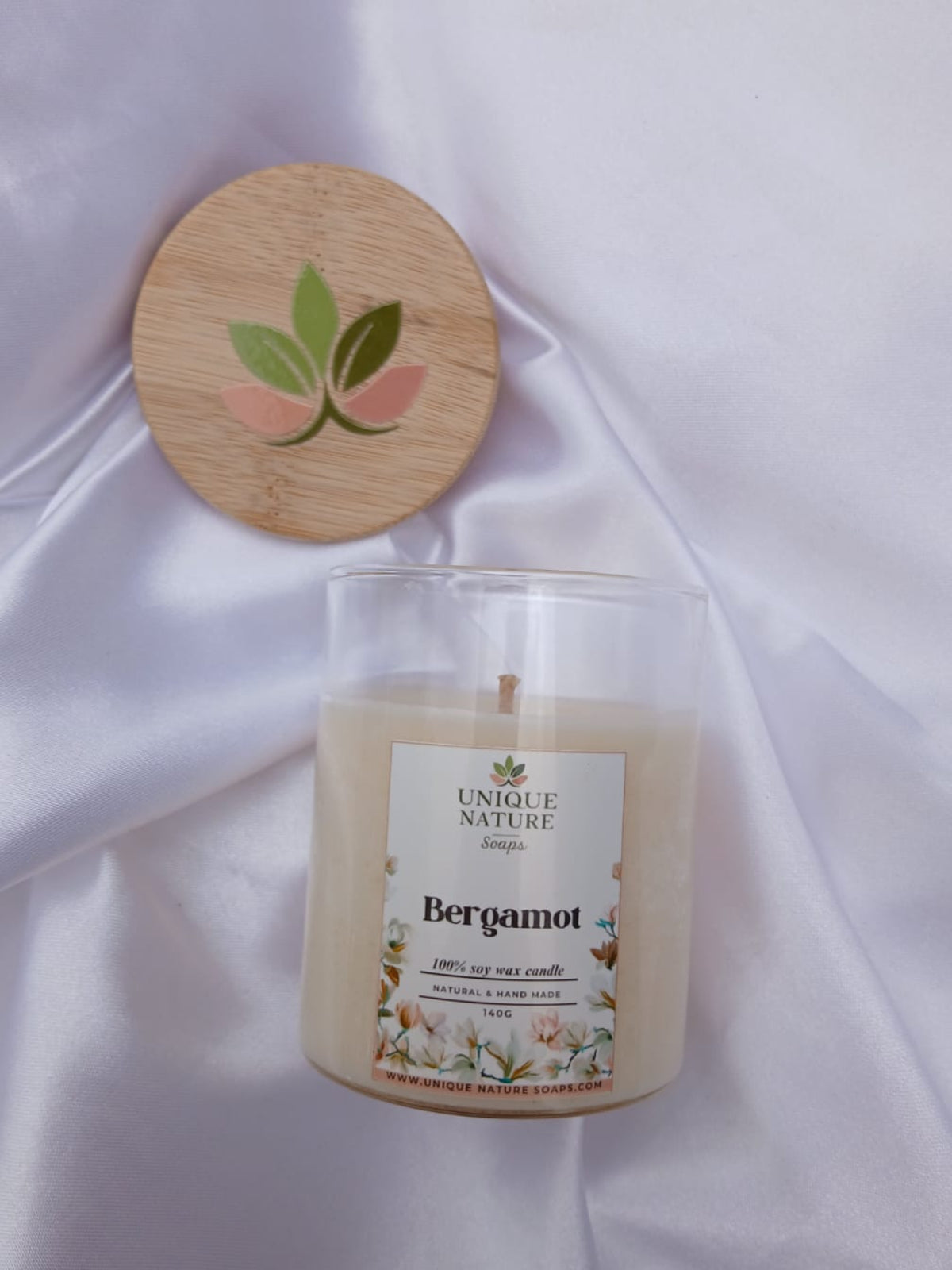 Bergamot copal candle