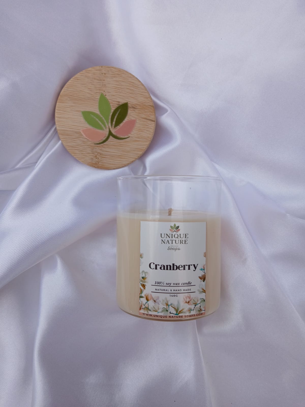 Cranberry candle