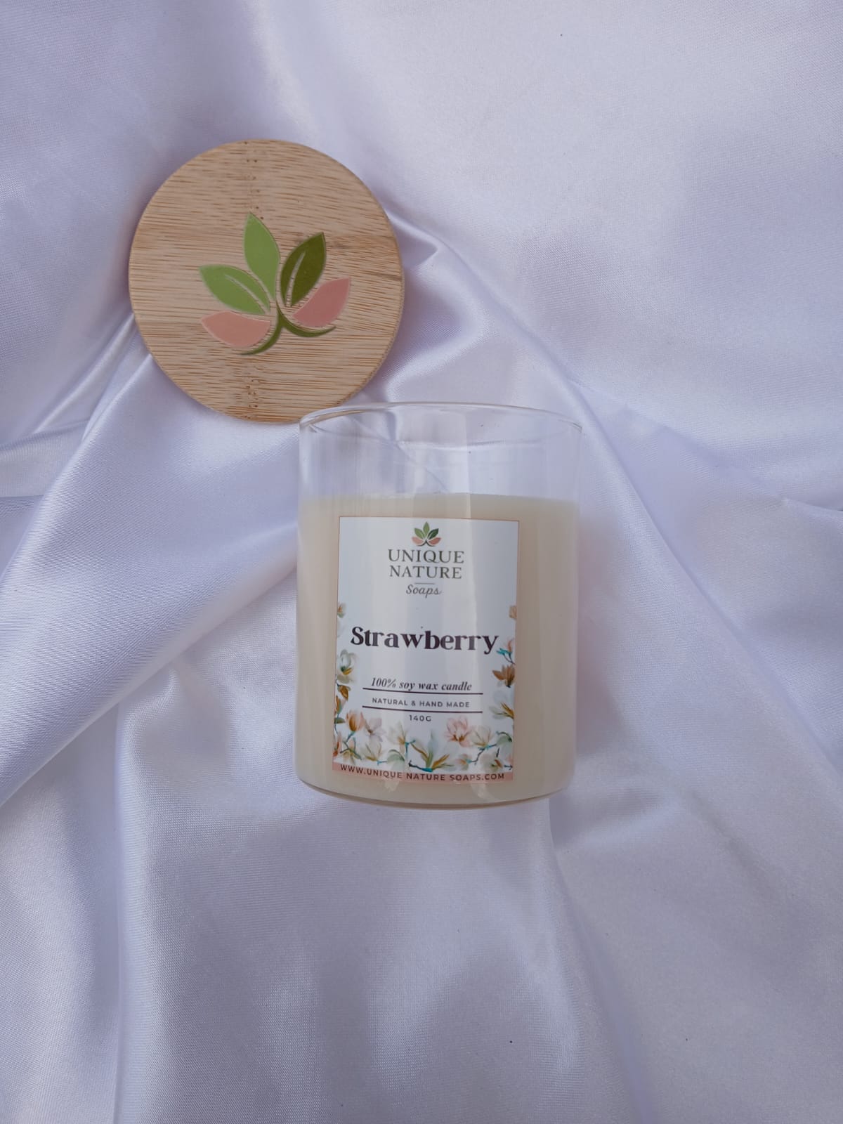 Strawberry candle