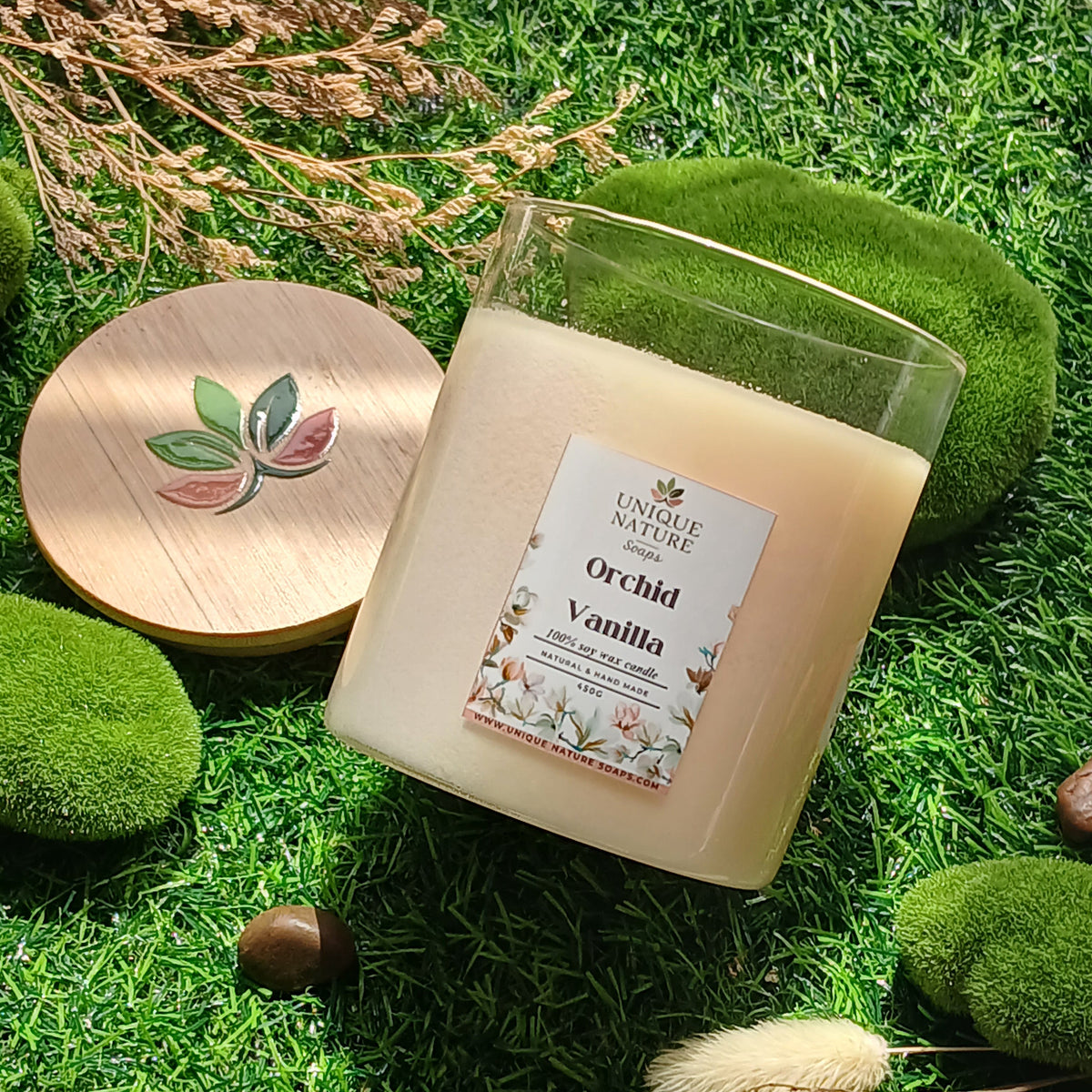 Velas de vainilla