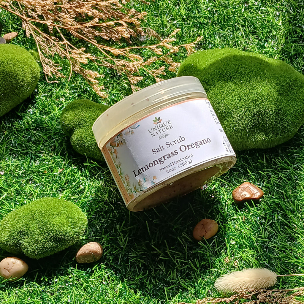 Lemongrass Oregano Sugar/Salt Scrub