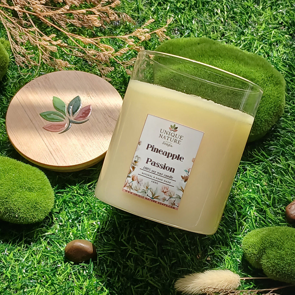 Velas de vainilla